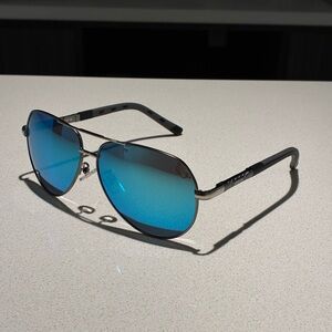 Barcur Blue Aviator Sunglasses